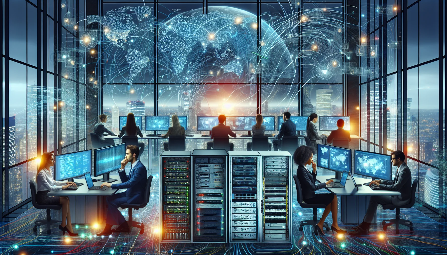 Искусственный интеллект в сетях будущего.